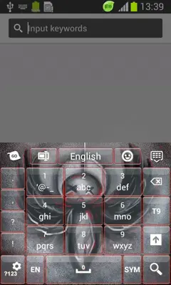 Emo Angel Keyboard android App screenshot 0