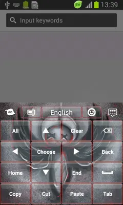 Emo Angel Keyboard android App screenshot 1