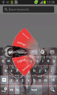 Emo Angel Keyboard android App screenshot 3