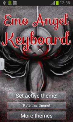 Emo Angel Keyboard android App screenshot 5